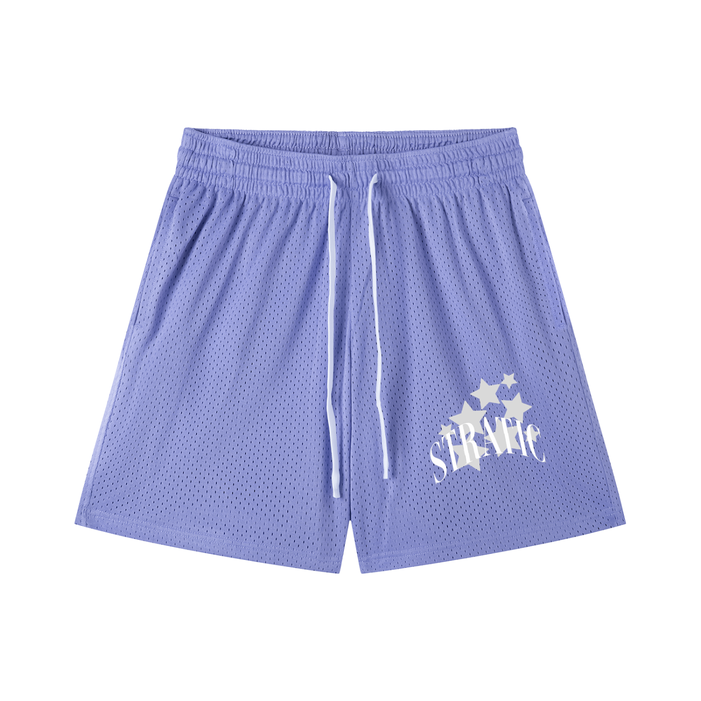 Mesh Drawstring Shorts